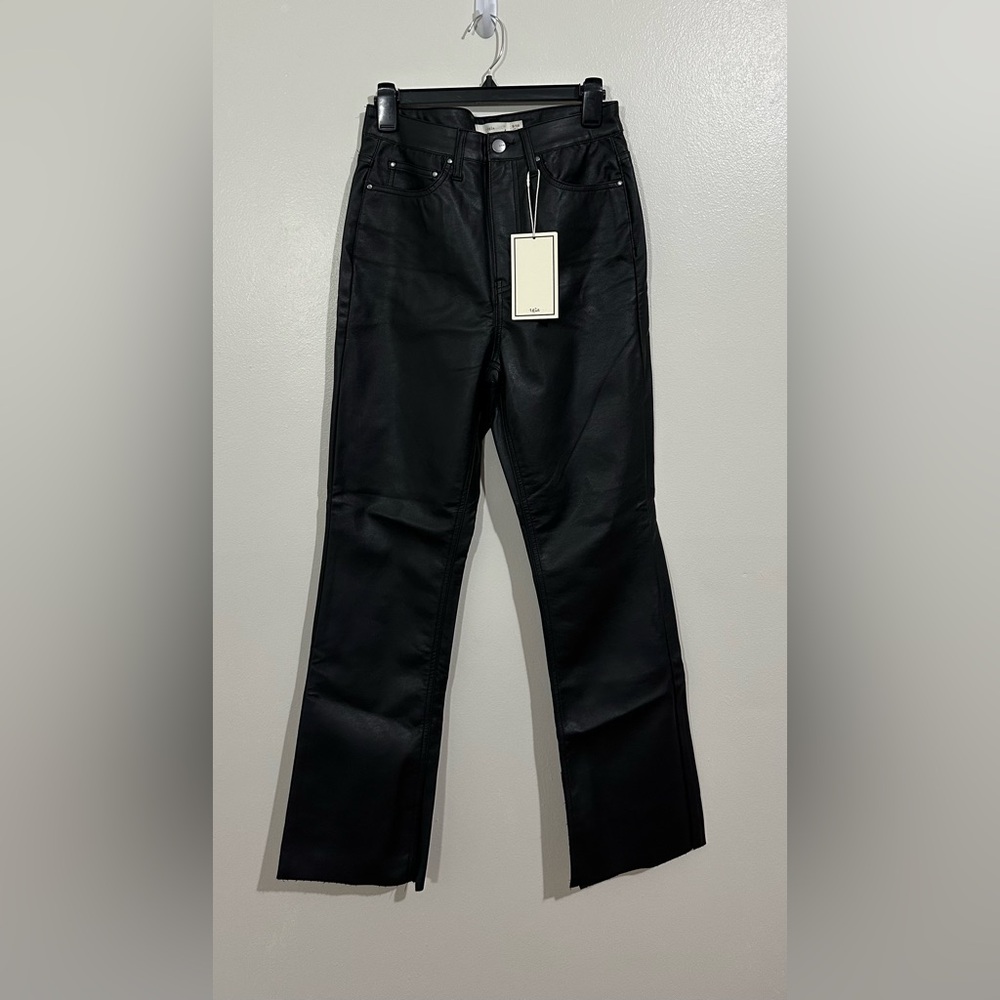 TGLA Chic & Edgy Black Faux Leather Pants – NWT!